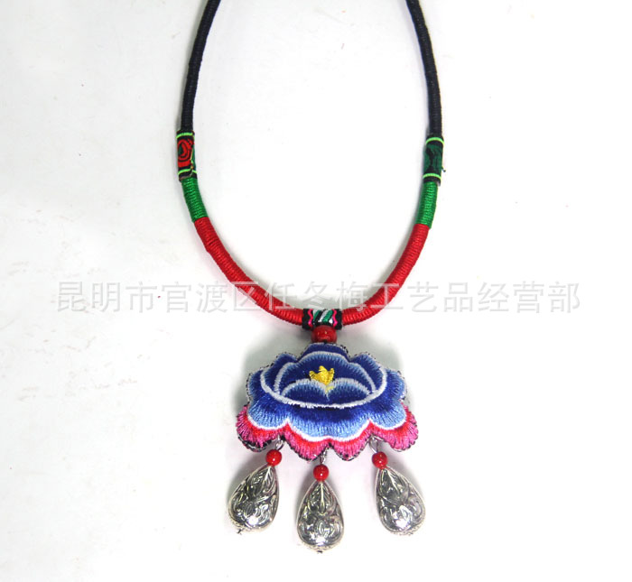蜡绳编织项链