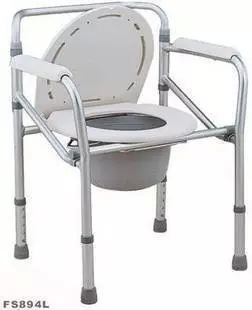 佛山东方fs894坐便椅老人马桶椅折叠坐便器不生锈坐厕椅