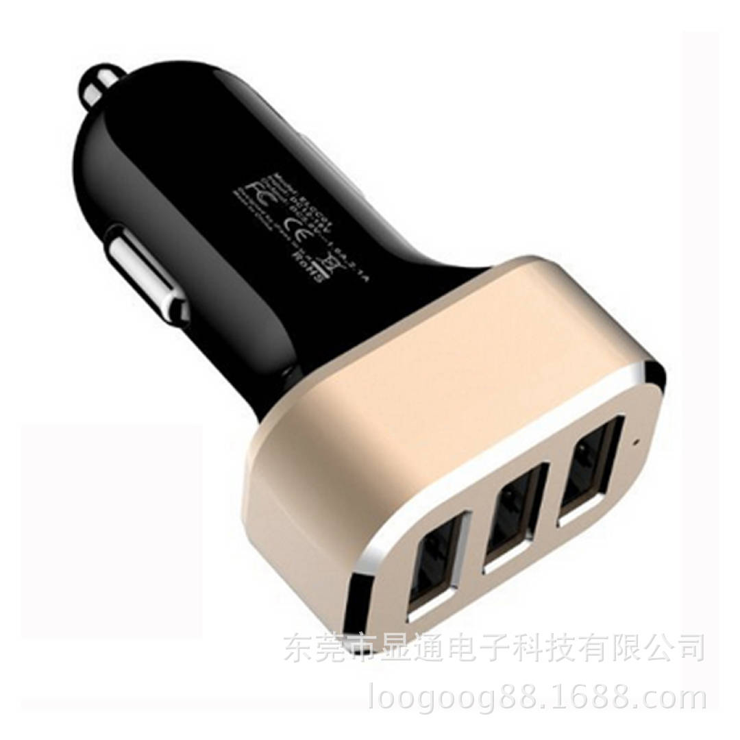 车载充电器_大电流智能车充5V7.2A 车载充电