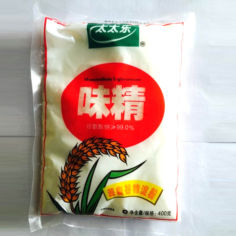 太太乐味精 调味品 400g/袋 含谷氨酸钠99% 炒菜 火锅做汤