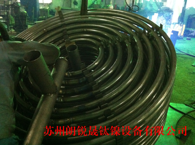 钛蒸发盘管蒸汽加热钛反应釜多种规格供应欢迎咨询恰谈