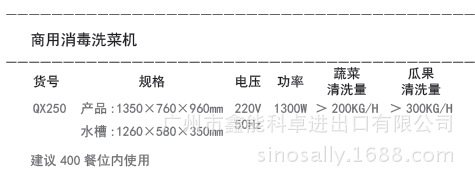 QX250规格