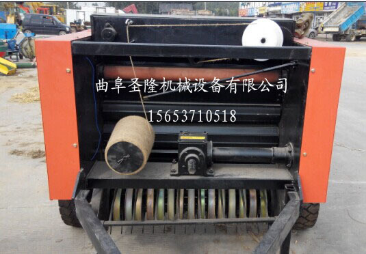 5080小麦秸秆打捆机,牵引式打捆机