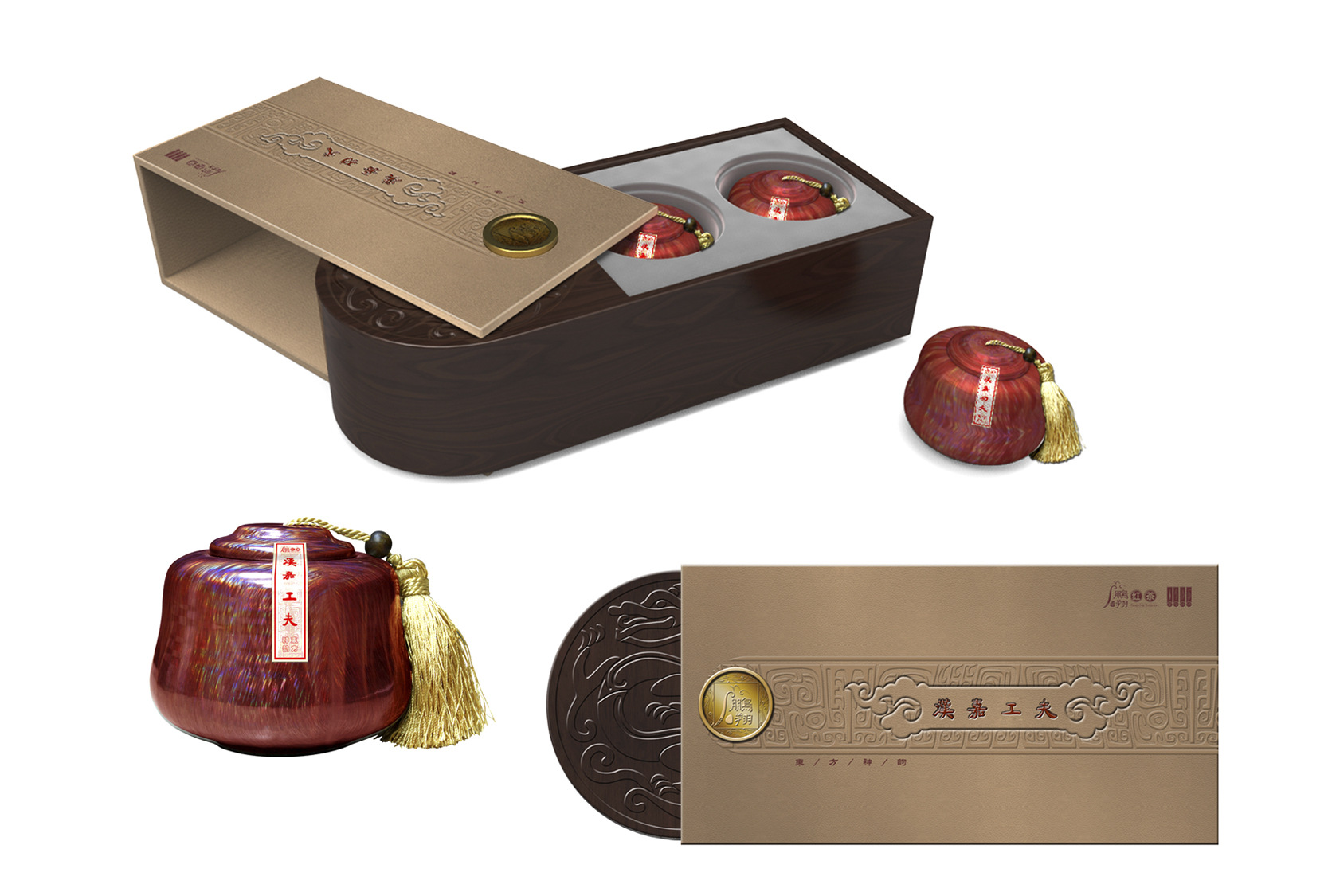 广西茶叶盒包装设计公司如何把中国元素运用在
