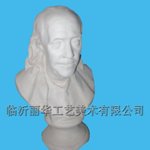 厂家直销 美术用品-石膏教具-富兰克林石膏头像 .教育用品
