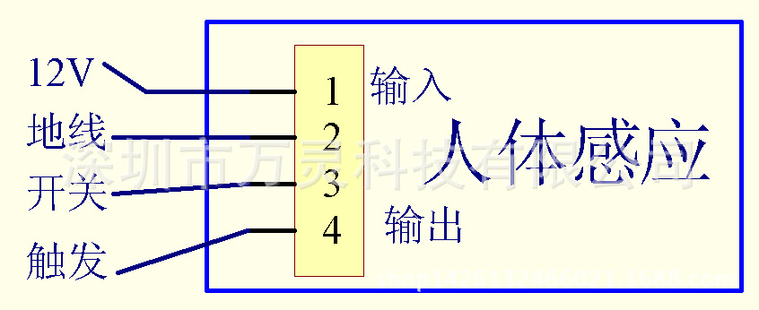 工作温度:-15℃ 60℃  7,触发方式:可持续触发(默认,也可以定制,做成