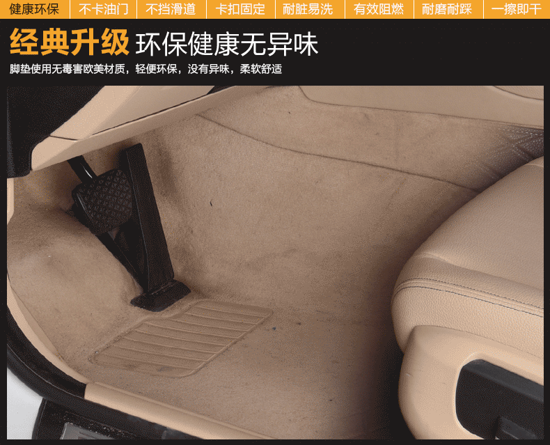 皮革丰田花冠凯美瑞rav4专车全大包围汽车脚垫用品车地垫一件代发