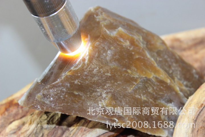 真正新疆且末糖玉 色如红糖 和田玉中的红糖料子堪称极品 色正
