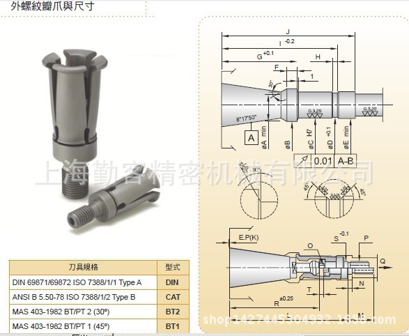 外螺纹图片图纸刀具规格