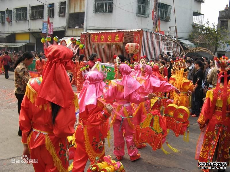 潮汕地区过年后的"热闹"——"迎老爷"