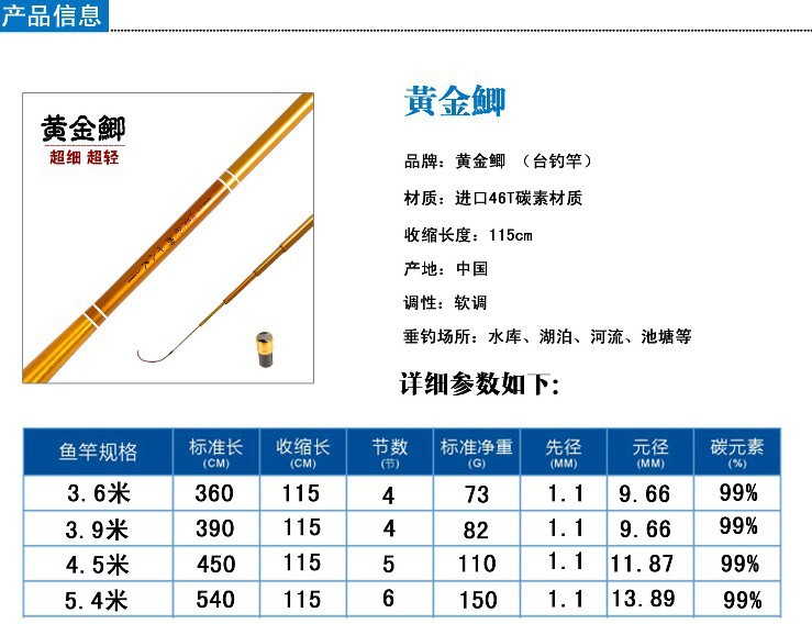 鱼竿 钓鱼竿