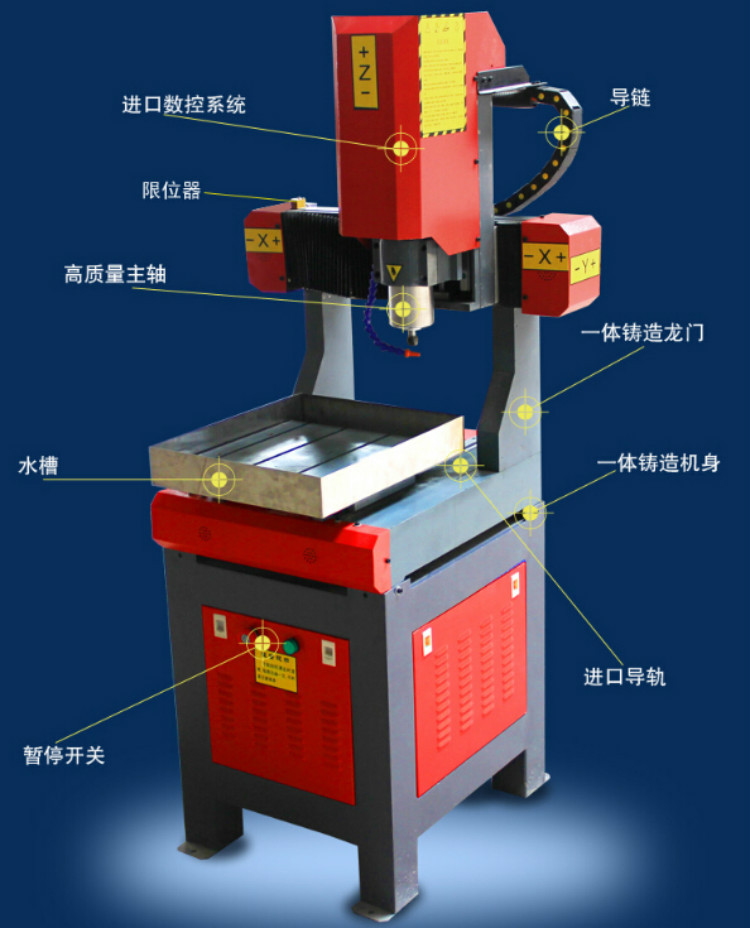 3030玉石雕刻机崖柏橄榄核手把壶雕刻机多功能平面立体雕