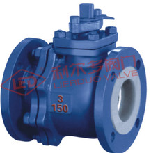 襯氟保溫球閥 BQ41F46-16C 溫州襯氟閥門