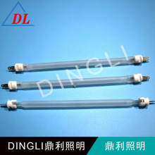 廠家批發小太陽取暖器發熱管 碳纖維管 烤漆烘干石英玻璃電熱管