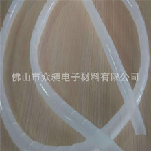 佛山南海眾昶廠家供應阻燃纏繞管線路收束管透明纏繞管白色纏繞管