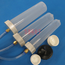 點膠針筒鋁后蓋打膠筒針咀灌膠筒500CC300CC200CC100CC點膠機針管