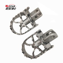 N-STAR 異獸650不銹鋼旋轉腳踏加寬釘面 摩托車配件廠家直供招代