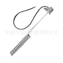 鐵氟龍加熱管耐酸鹼，鹼性水箱鐵氟龍加熱器螺旋型 鈦材料電熱管