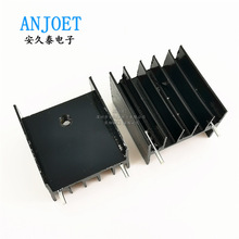 YA25鋁散熱片 三極管/可控硅散熱器 TO-220 25*23*16mm 雙針