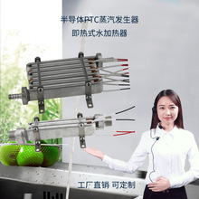 清洗洗碗蒸汽機 水循環彎管PTC加熱器廠家直銷加熱鋁管蒸汽發生器