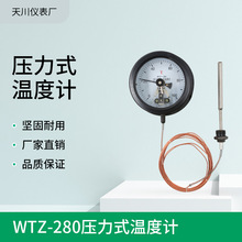 廠家銷售天川WTQ-288電接點壓力式溫度計 電接點溫度計