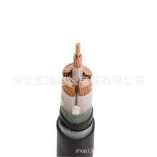 河北廠家國標地埋鋼帶鎧裝  架空絕緣鋼芯電纜 YJV22  3x70+1