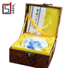 供應 上海雙維朱磦印泥15 30 60 90克裝 錦盒套裝文房用品