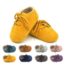 baby shoes春秋飛邊系帶休閑0-1歲寶寶學步鞋軟底嬰兒鞋 D701
