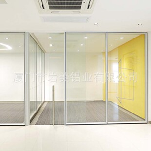 長期供應 鋼化玻璃隔斷 屏風玻璃隔斷 鋼化防潮玻璃隔斷