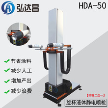 HDA50自動旋杯靜電噴槍 鋁單板靜電旋杯蘇州鋁型材自動旋杯噴漆槍