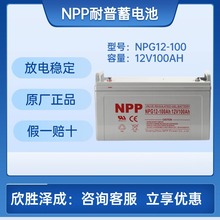 耐普NPP蓄電池NPG12-100Ah 12V100AH 免維護 機房UPS電源 直流屏