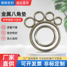 八角墊片法蘭設備密封橢圓墊金屬環墊高溫高壓密封墊金屬八角墊