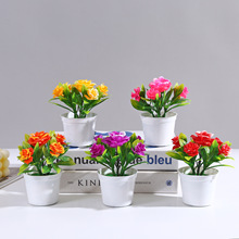綠植仿真花仿真盆栽植物盆景仿真盆景桌面擺件廠家批發仿真盆景