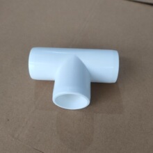 跨境美標SCH40PVC平面三通管件接頭 家具級三路管件配件DIY