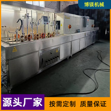 小型一塗一烤全自動噴漆烘干設備塑料鈑金五金配件自動噴漆噴塗機