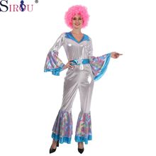 90年代復古disco cos歐洲復古服裝女王公主演出服裝表演服裝 宴會