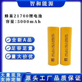 全新蜂巢21700鋰電池5000mAh電動車榨汁機藍牙音響電動工具電池組