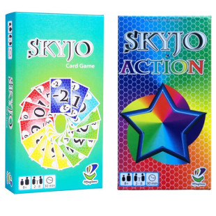 Ӣ SKYJO action card game F؛eە߿Α