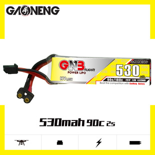 GNB530mAh 2S 7.6V 90C HVԽCģo˙CFPV䇾ۺ늳