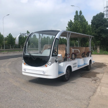 旅游景區電動四輪觀光車敞篷多座電動觀光車售樓處酒店接待看房車