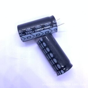100V3300UF 25*50MM  CD267 JH 105°C 功放音響專用鋁電解電容器