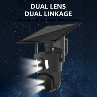 4G solar ptz dual lens camerapˮ̫ẖOؔz^