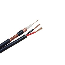 RG59/RG58/RG6+POWER 同軸信號電纜安防監控雙並線電源線