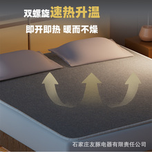 智能調溫雙控定時高端材質電熱毯廠家直供電熱毯電褥子雙人石墨烯