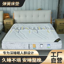 彈簧床墊軟墊家用卧室榻榻米床墊租房床褥墊底卧室床墊源頭工廠