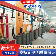 廠家供應懸掛噴塗線  鐵罐噴塗線 塗裝設備 靜電噴塑設備 噴漆線