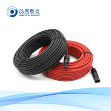 美規UL4703太陽能光伏直流電纜16AWG-2AWG輻照紅黑線PV WIRE