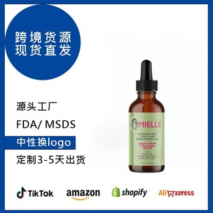 羳 MIELLE Mint Scalp Hair StrengtheningOilol