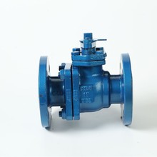 Q41F46-16C碳鋼襯氟球閥法蘭連接化工部標准耐腐蝕抗酸鹼