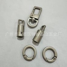 高檔方形手機繩勾扣 珍珠叻五金件 方線彈簧圈吊鍾掛繩五金配件